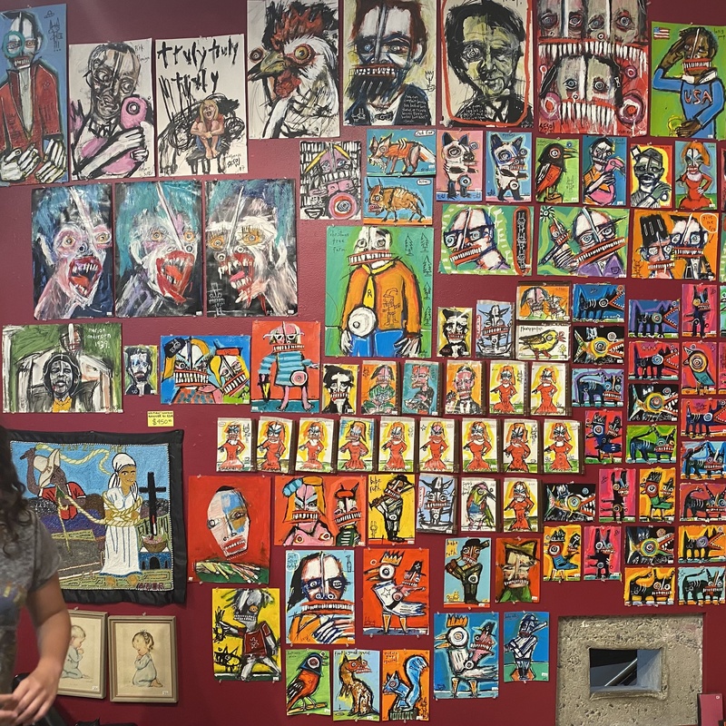 Baltimore, Maryland. The Side Show Gift Shop at the American Visionary Art Museum